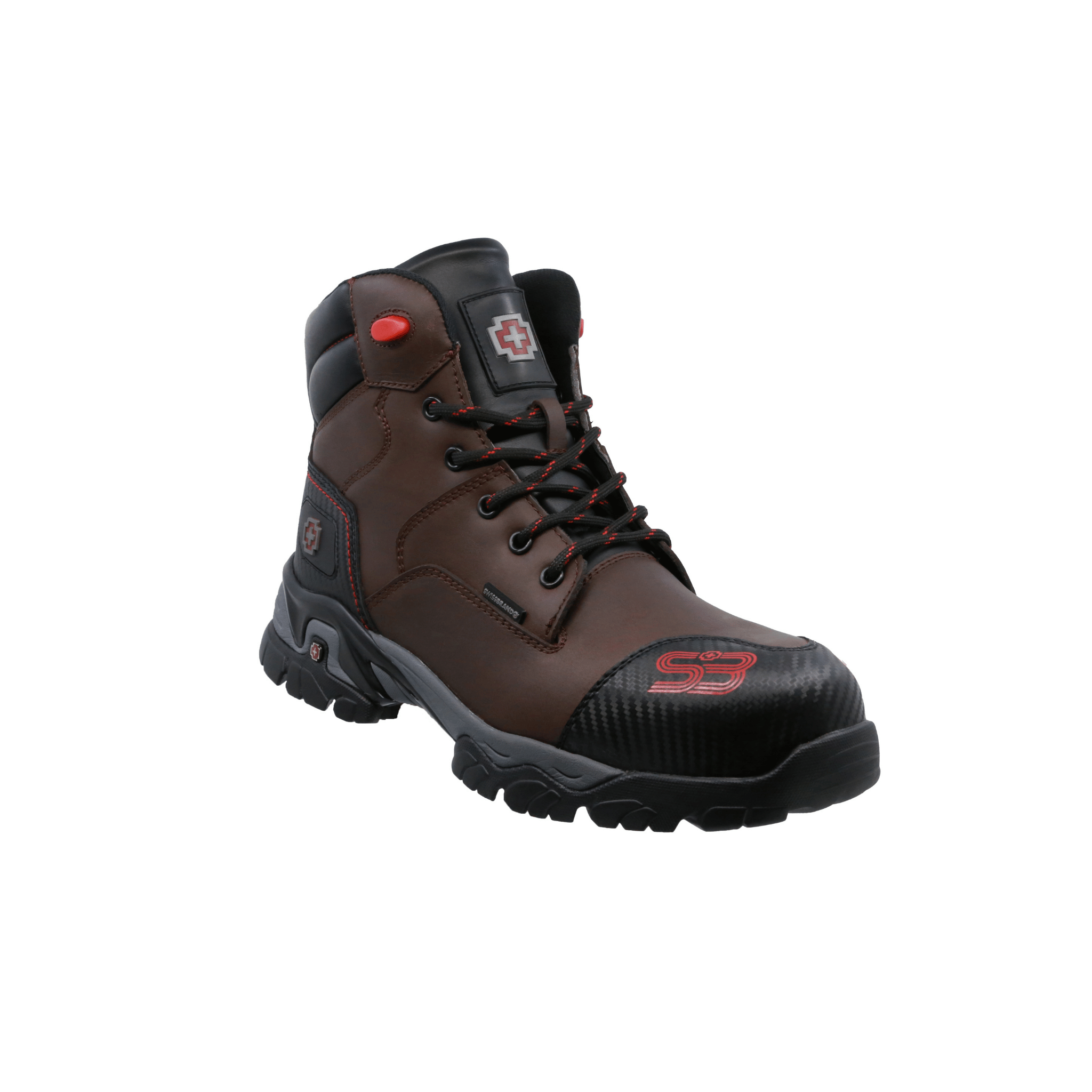 Bota SWISSBRAND - ALPES 417 Pull Up Café