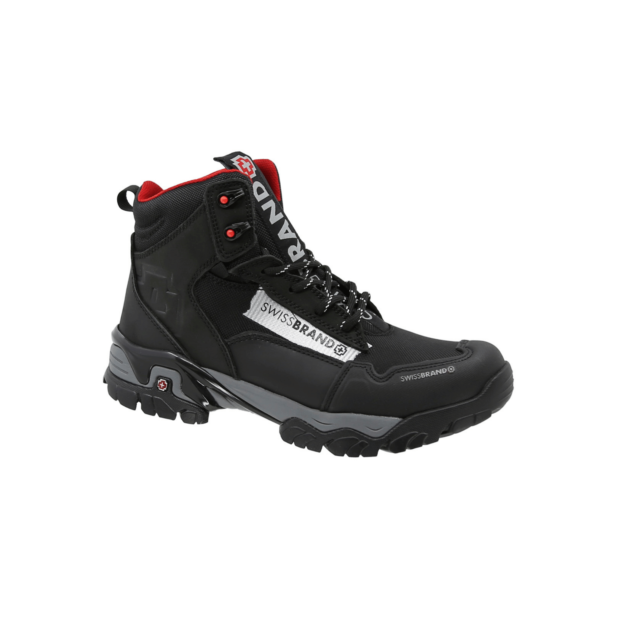 SWISSBRAND - Alpes 407 Nobuck Negro