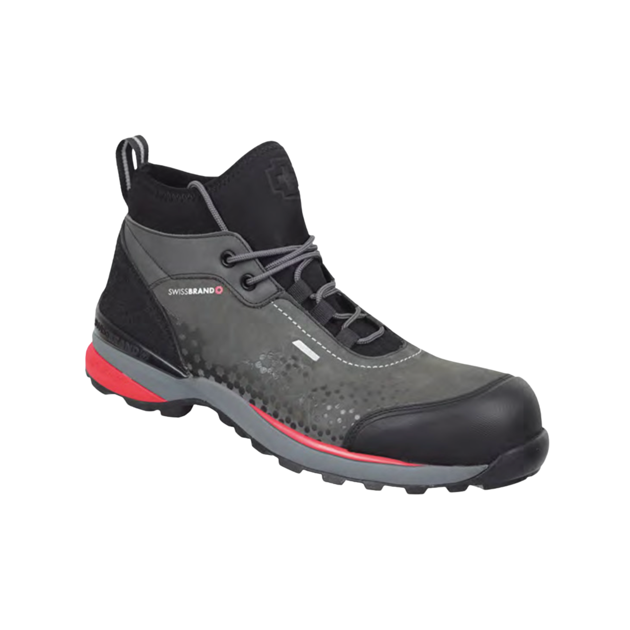 SWISSBRAND - VAUD 640 Nobuck gris